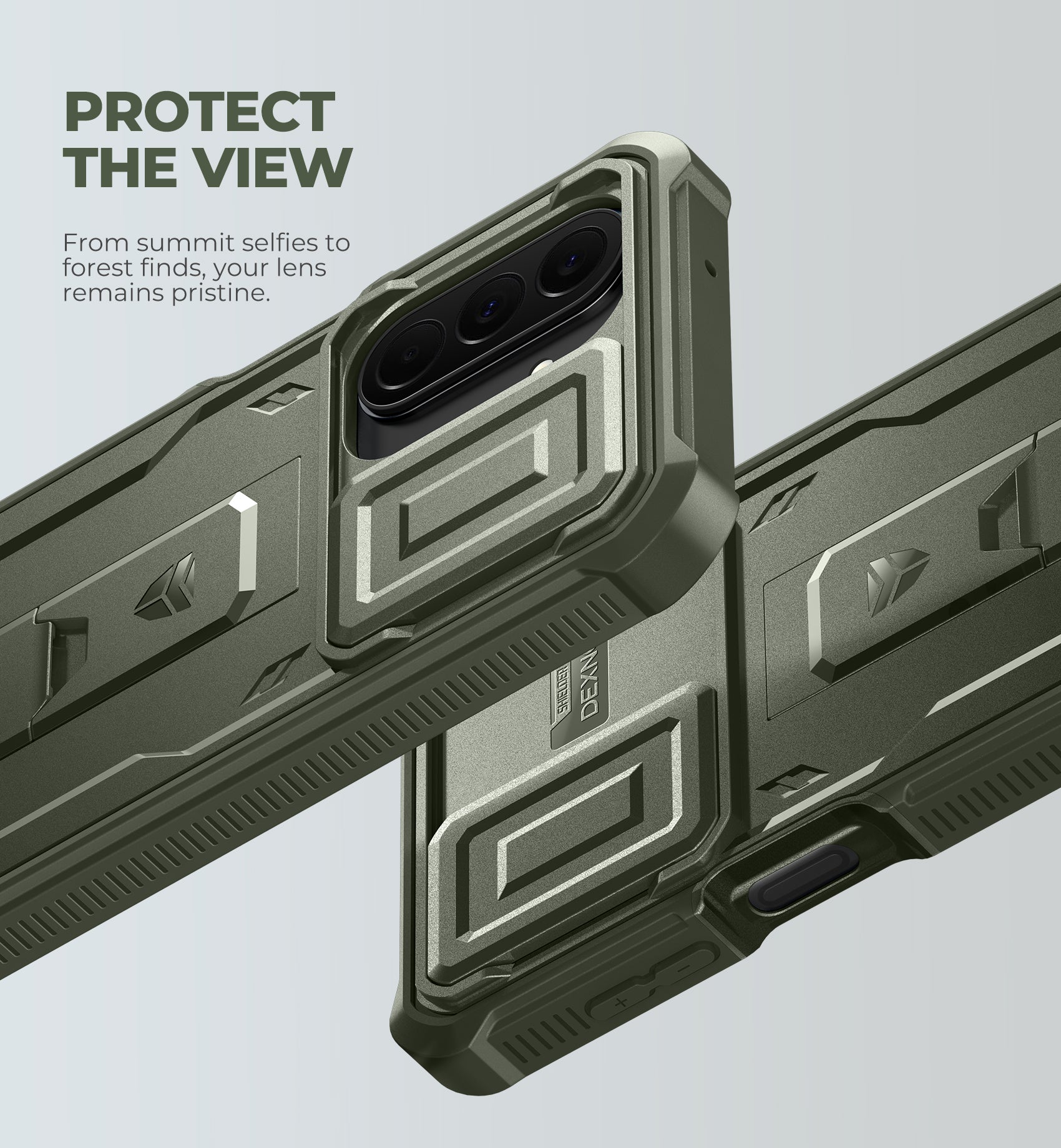 Dexnor Case for Samsung Galaxy A27 5G 2 Front Frame Built-in Magnetic Slide Camera Cover Kickstand Heavy Duty Protection Shockproof Cover with Screen Protector 6.7 inch