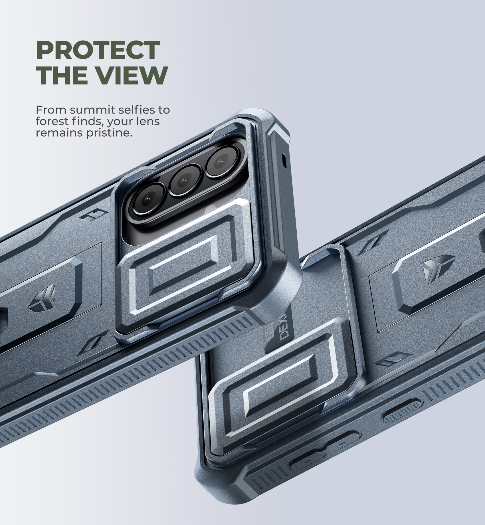 Dexnor Case for Samsung Galaxy A57 5G 2 Front Frame Built-in Magnetic Slide Camera Cover Kickstand Heavy Duty Protection Shockproof Phone Cover with Screen Protector 6.7 inch