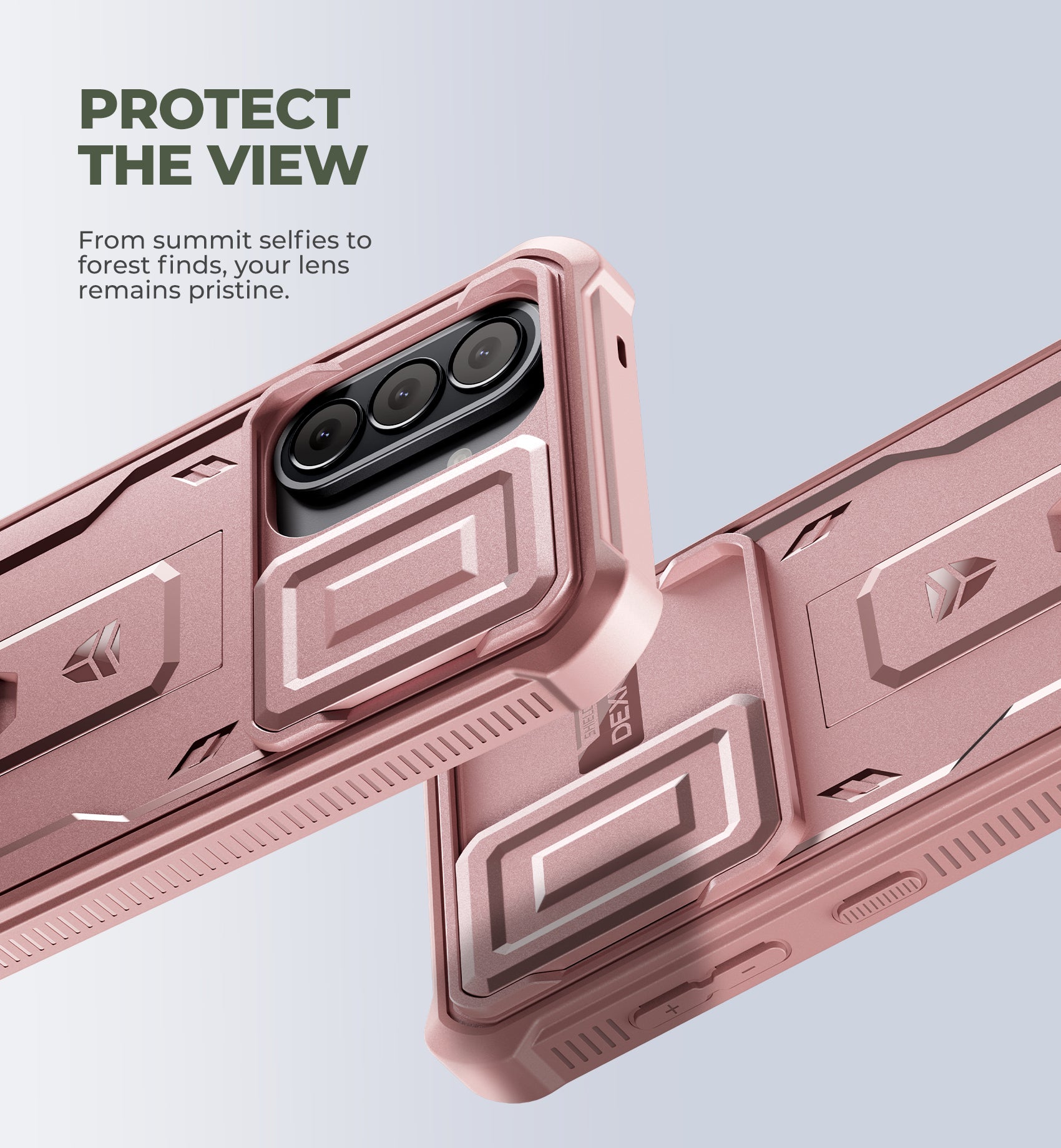 Dexnor Case for Samsung Galaxy A57 5G 2 Front Frame Built-in Magnetic Slide Camera Cover Kickstand Heavy Duty Protection Shockproof Phone Cover with Screen Protector 6.7 inch
