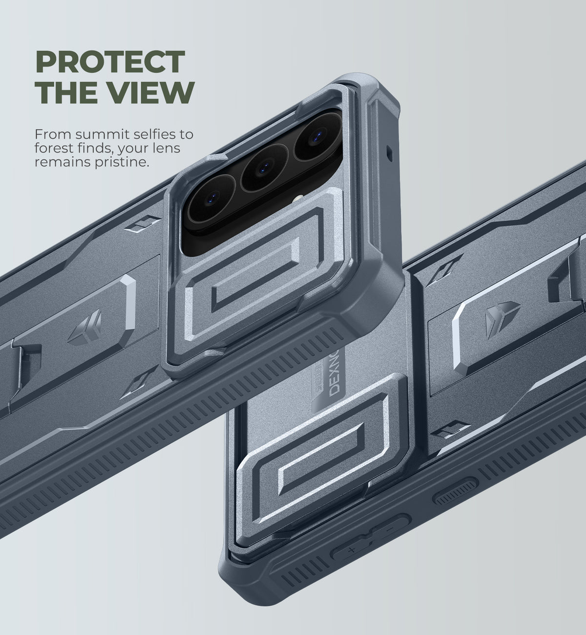 Dexnor Case for Samsung Galaxy S26 FE with Camera Cover Adjustable Kickstand Screen Protector Compatible with MagSafe Rugged Full-body Shockproof Bumper Magnetic Protective Cover