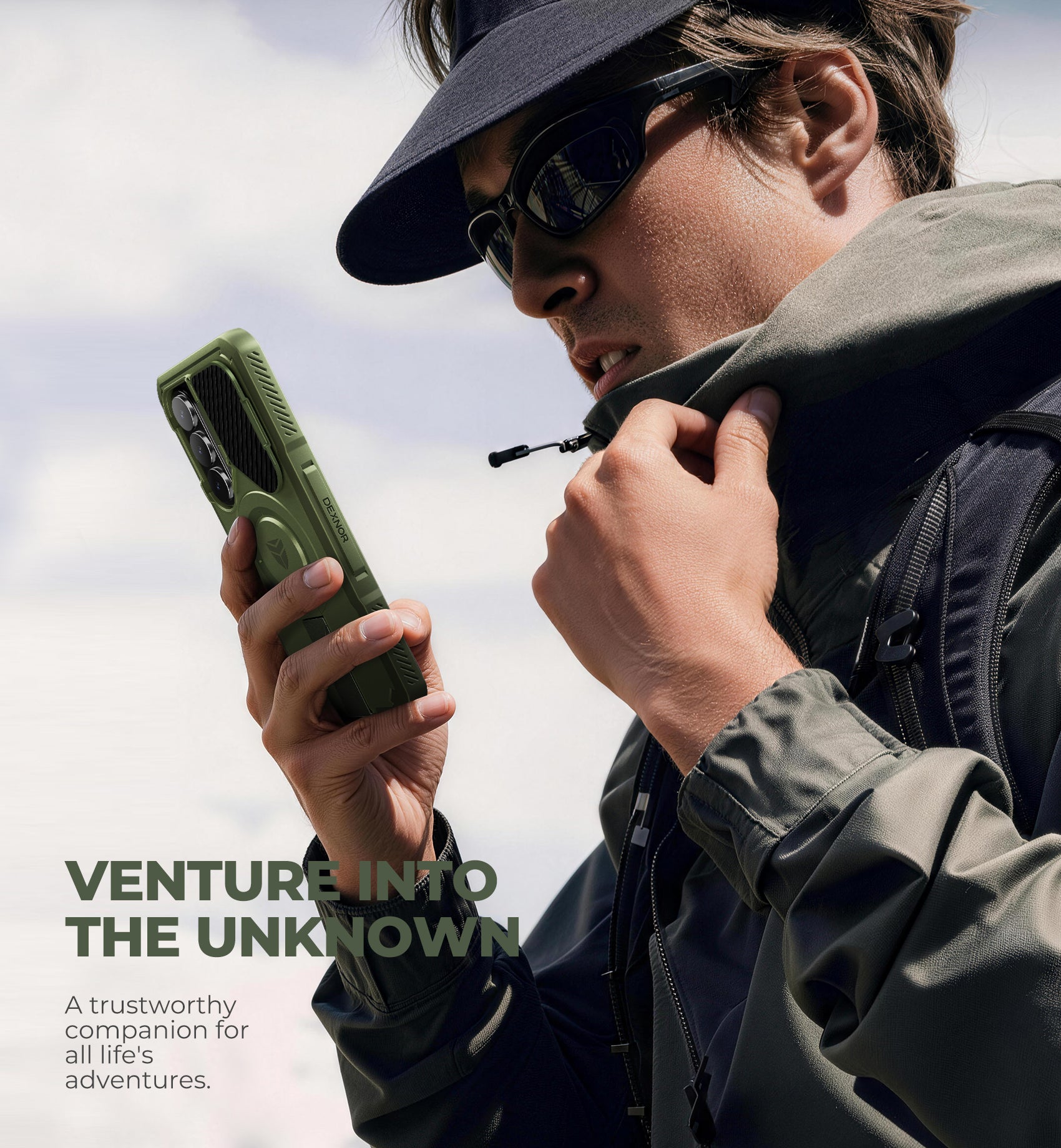 Dexnor Case for Samsung Galaxy S26 with Camera Cover Adjustable Kickstand Screen Protector Compatible with MagSafe Rugged Shockproof Magnetic Protective Cover 2026 6.3 Inch