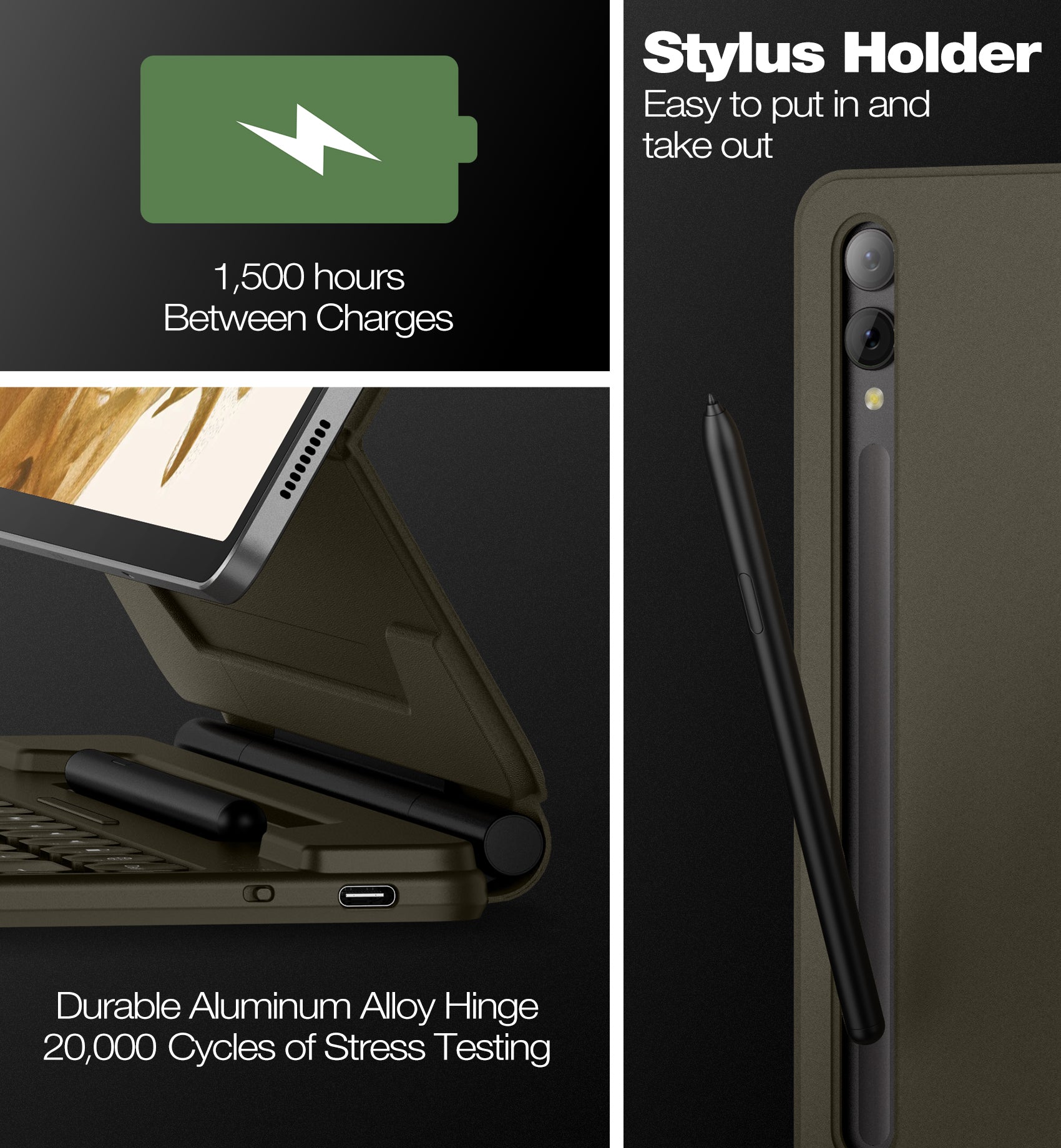 For Samsung Galaxy Tab S8 Plus/S7 FE (5G)/S7 Plus/S9 Plus/S9 FE Plus 12.4 Inch Case with Keyboard Floating Cantilever Magnetic Stand