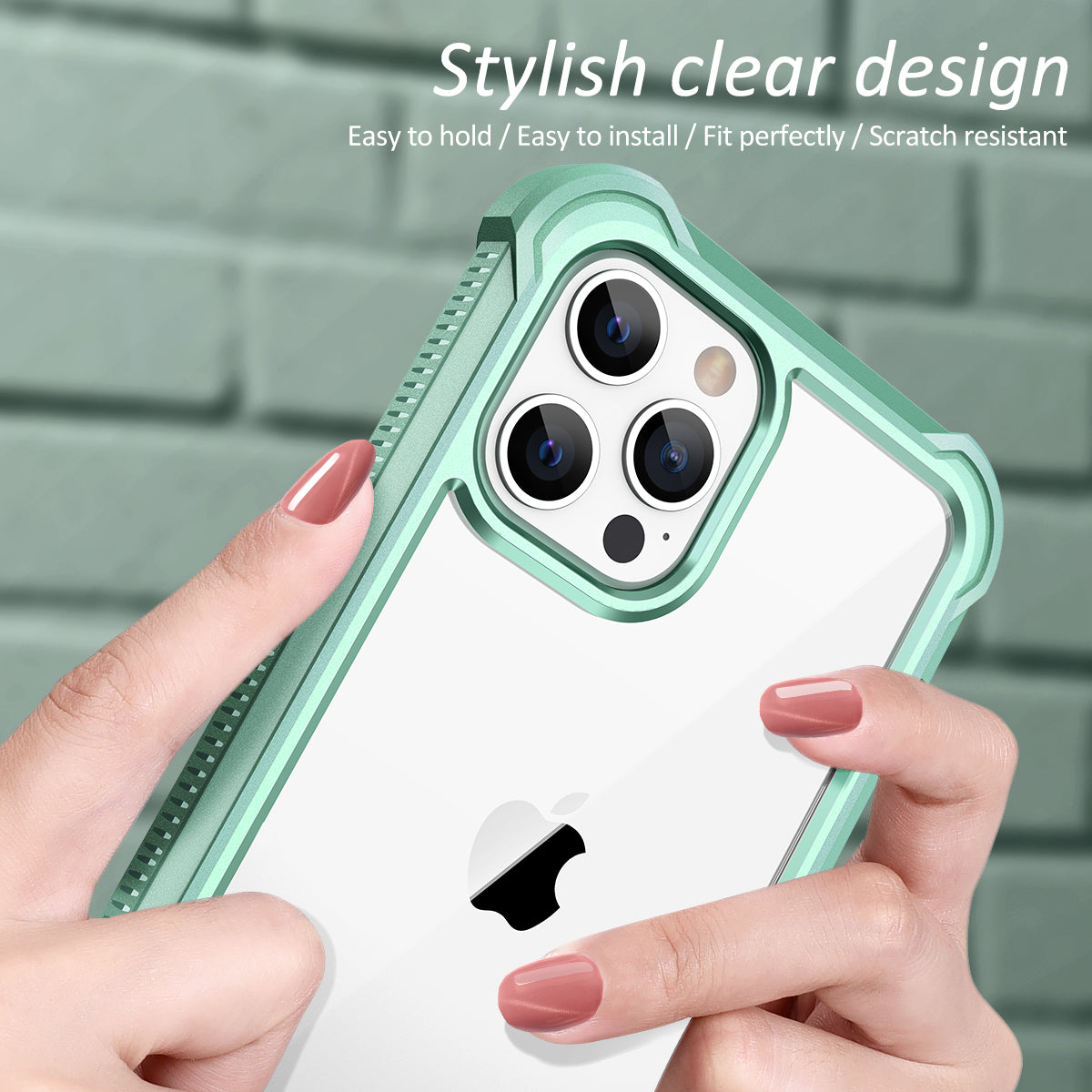 Dexnor Case for iPhone 12 Pro Max with Screen Protector Clear Military Rugged 360 Full Body Protective Shockproof Hard Defender Heavy Duty Cover Bumper