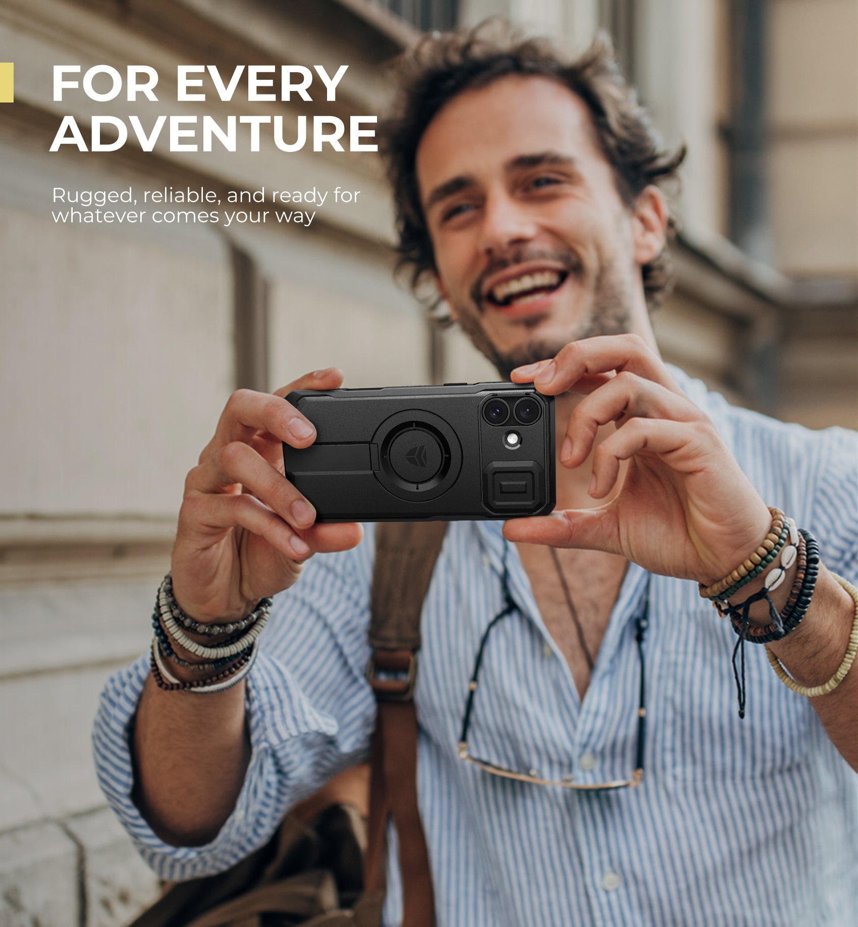 Dexnor Case for iPhone 16 Plus with Slide Camera Cover Adjustable Kickstand Magnetic Rugged Shockproof Bumper Heavy-Duty Mangetic Protective Cover