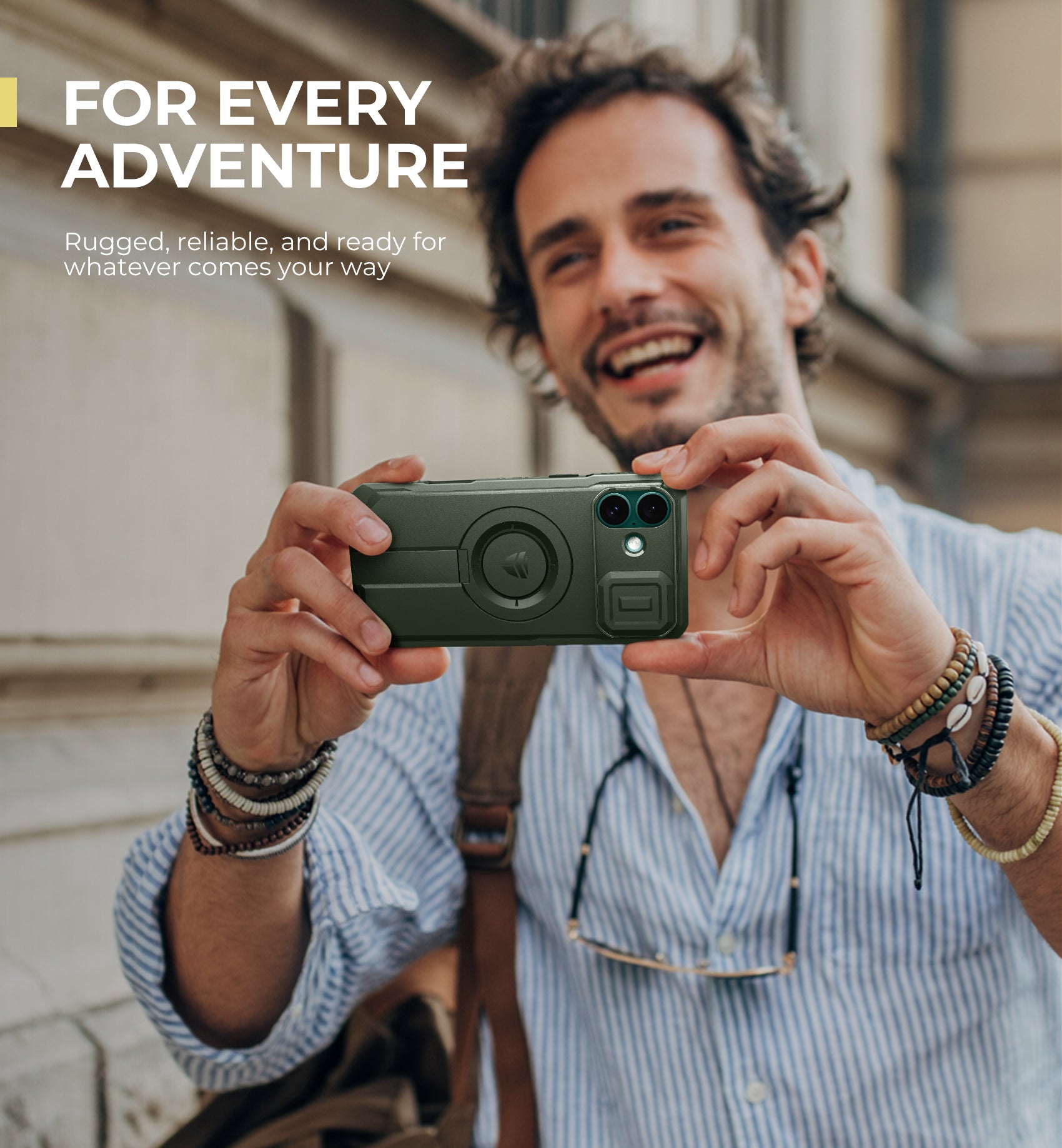 Dexnor Case for iPhone 16 Plus with Slide Camera Cover Adjustable Kickstand Magnetic Rugged Shockproof Bumper Heavy-Duty Mangetic Protective Cover