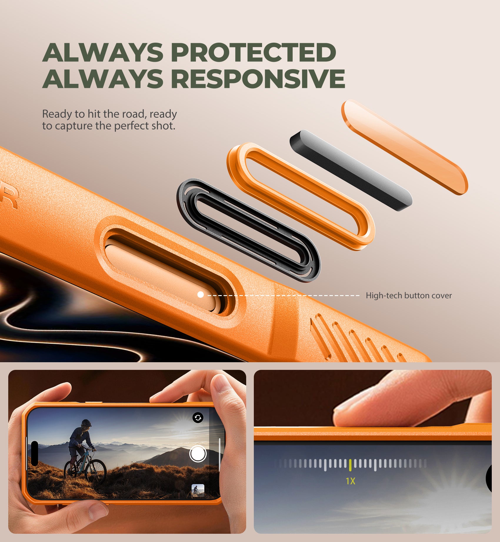 Dexnor Case for iPhone 17 Pro Max Built-in Flip Camera Cover Camera Control Cover Kickstand Compatible with MagSafe Heavy-Duty Rugged Shockproof Magnetic Phone Cover 6.9 inch