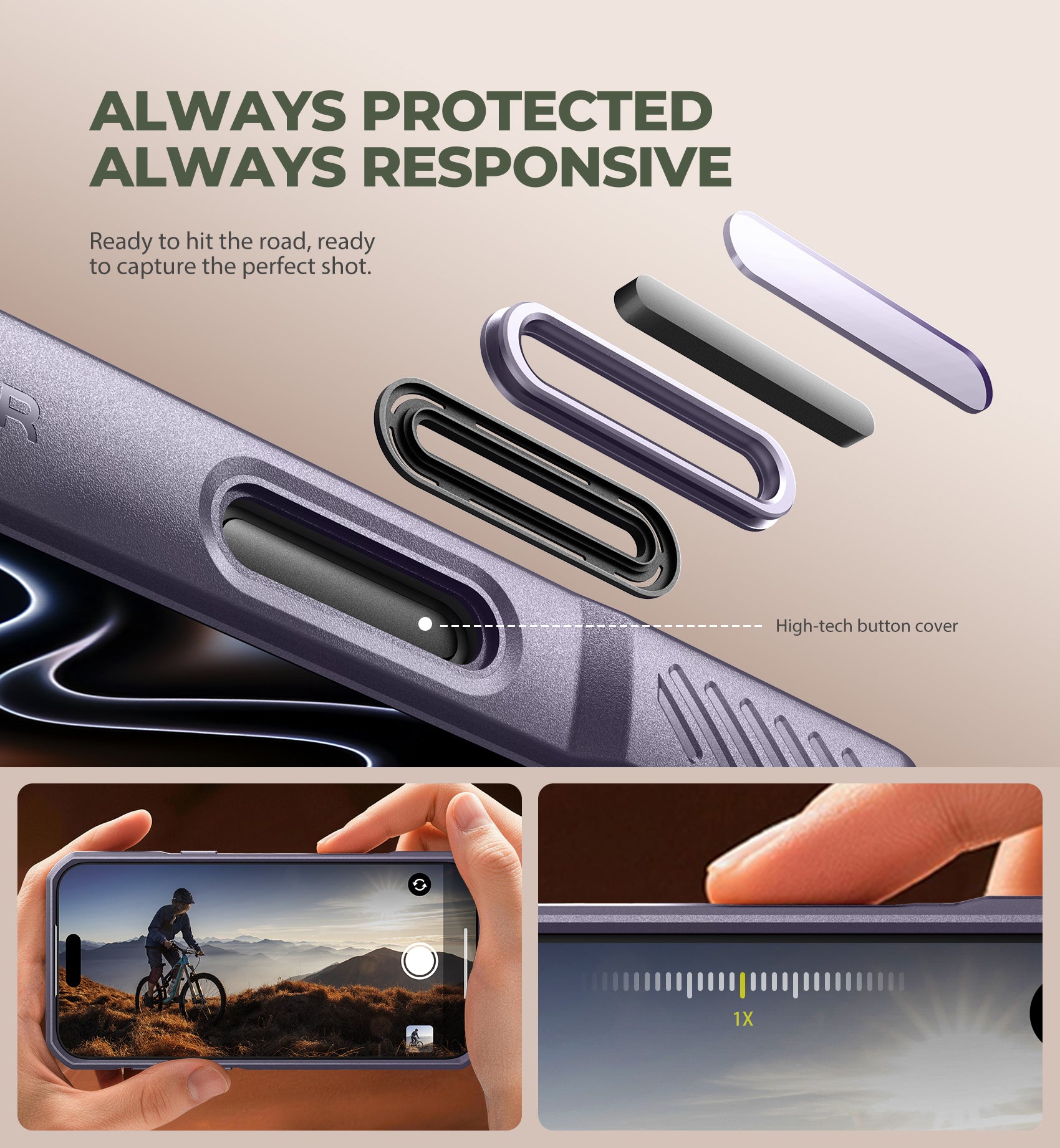 Dexnor Case for iPhone 17 Pro Max Built-in Flip Camera Cover Camera Control Cover Kickstand Compatible with MagSafe Heavy-Duty Rugged Shockproof Magnetic Phone Cover 6.9 inch