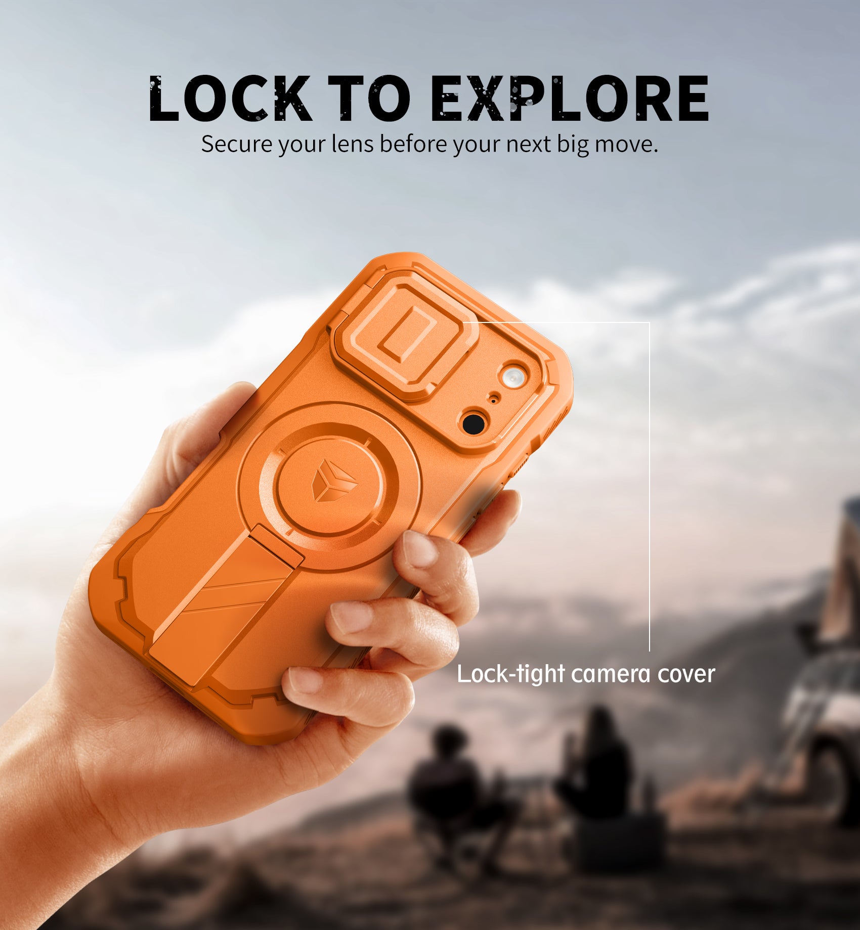 Dexnor Case For iPhone 17 Pro With Flip Camera Cover MagSafe Heavy-duty Shockproof Bumper Full Body Built-in Screen Protector 6.3 Inch