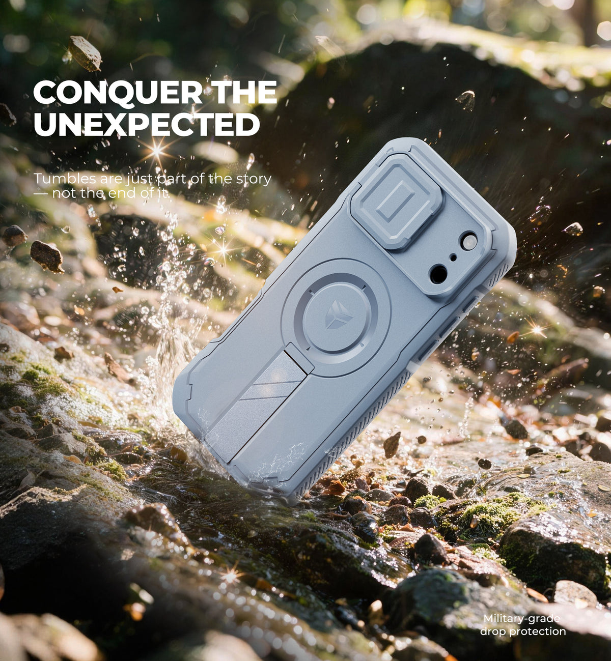 Dexnor Heavy Duty Rugged Case for iPhone 18 Pro Max, 2 Front Frame, Flip Camera Cover, MagSafe Compatible, Screen Protector and Kickstand