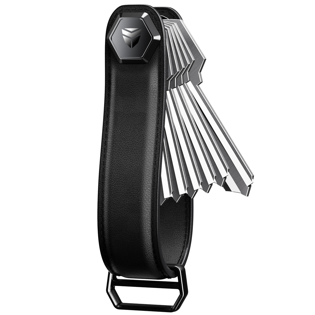 Dexnor Key Organizer Adventure-proof Leather Key Holder Snag-free