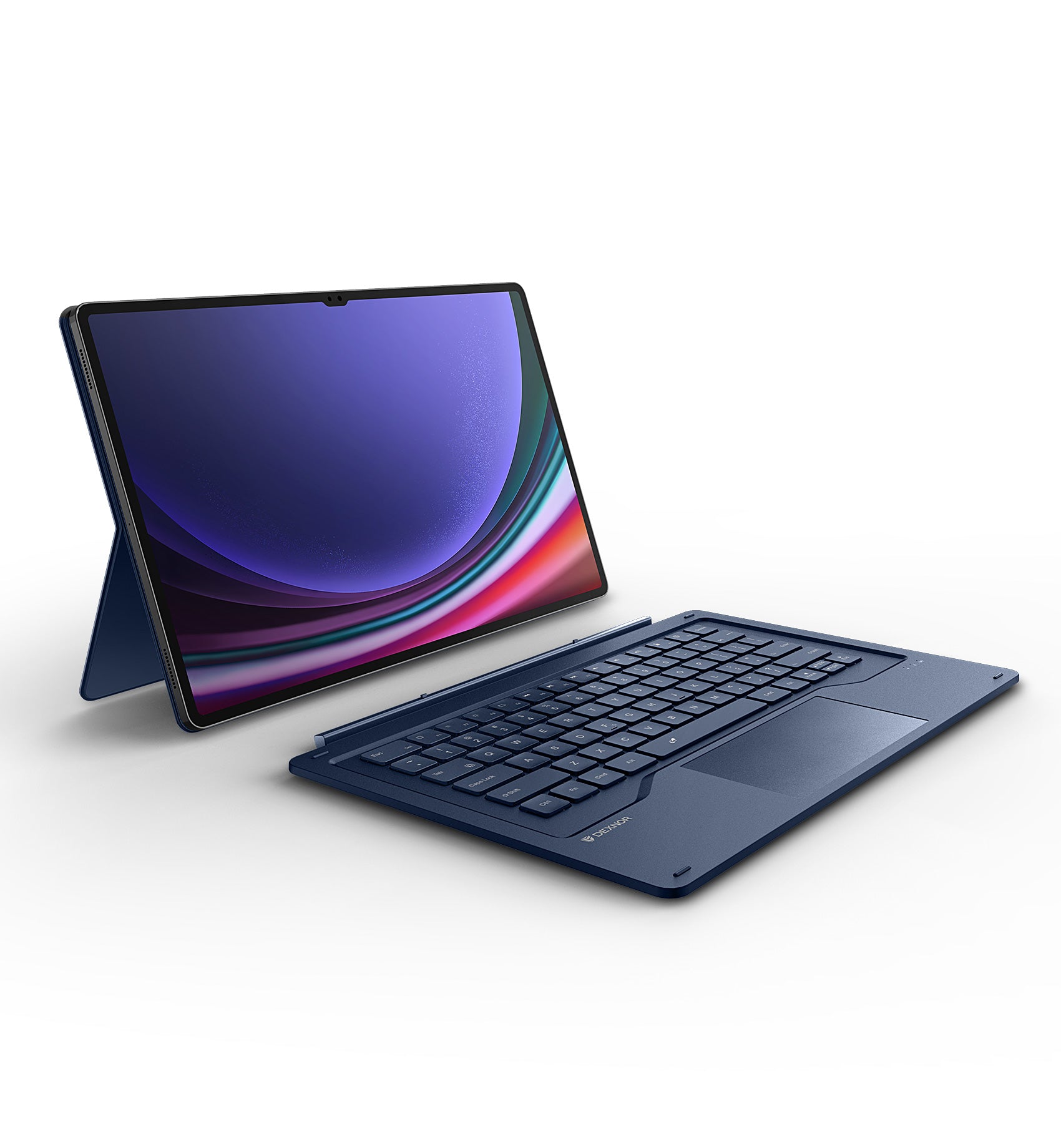 For Samsung Galaxy Tab S9 Ultra Keyboard 14.6 Inch Magnetic Detachable Book Style Cover Keyboard Multi-Touch Trackpad Backlit S Pen Holder