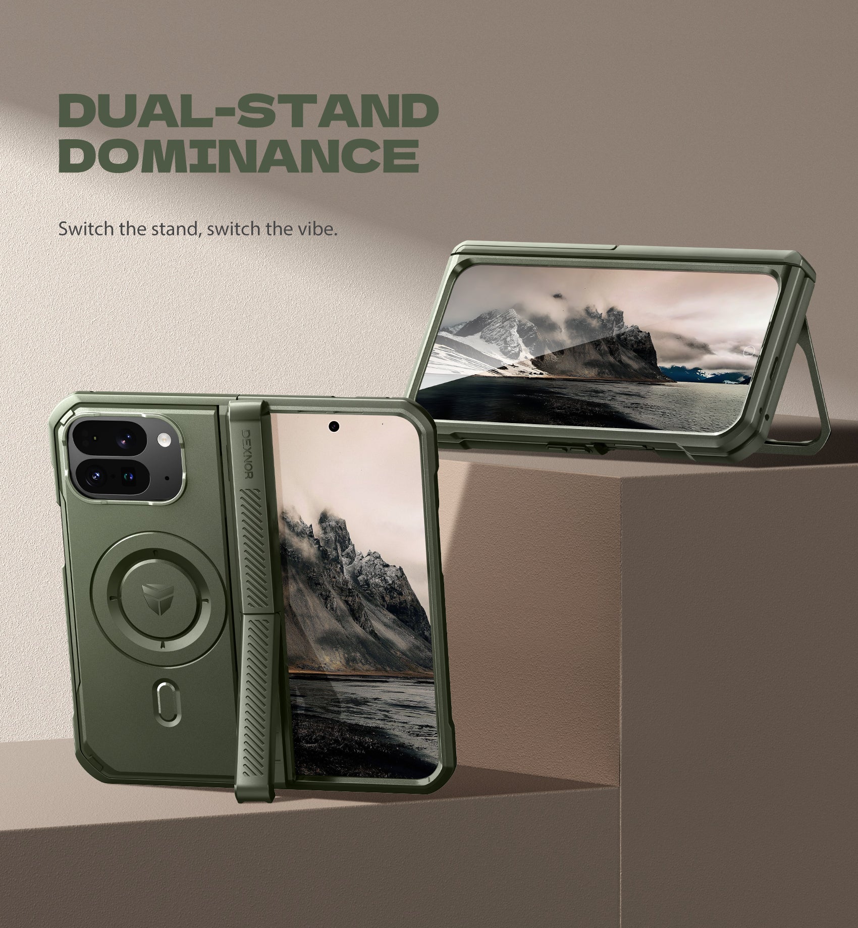 Ysnzaq Magnetische voor Google Pixel 10 / Pixel 10 Pro Hoesje met Koord