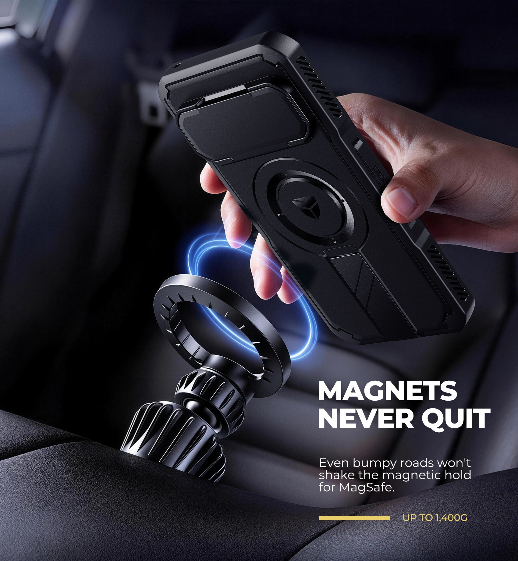 Dexnor Case for Google Pixel 10 Pro with Flip Camera Cover 2 Front Frames Built-in Screen Protector Kickstand Full-Body Shockproof Protective Cover Rugged Bumper Cases 2026