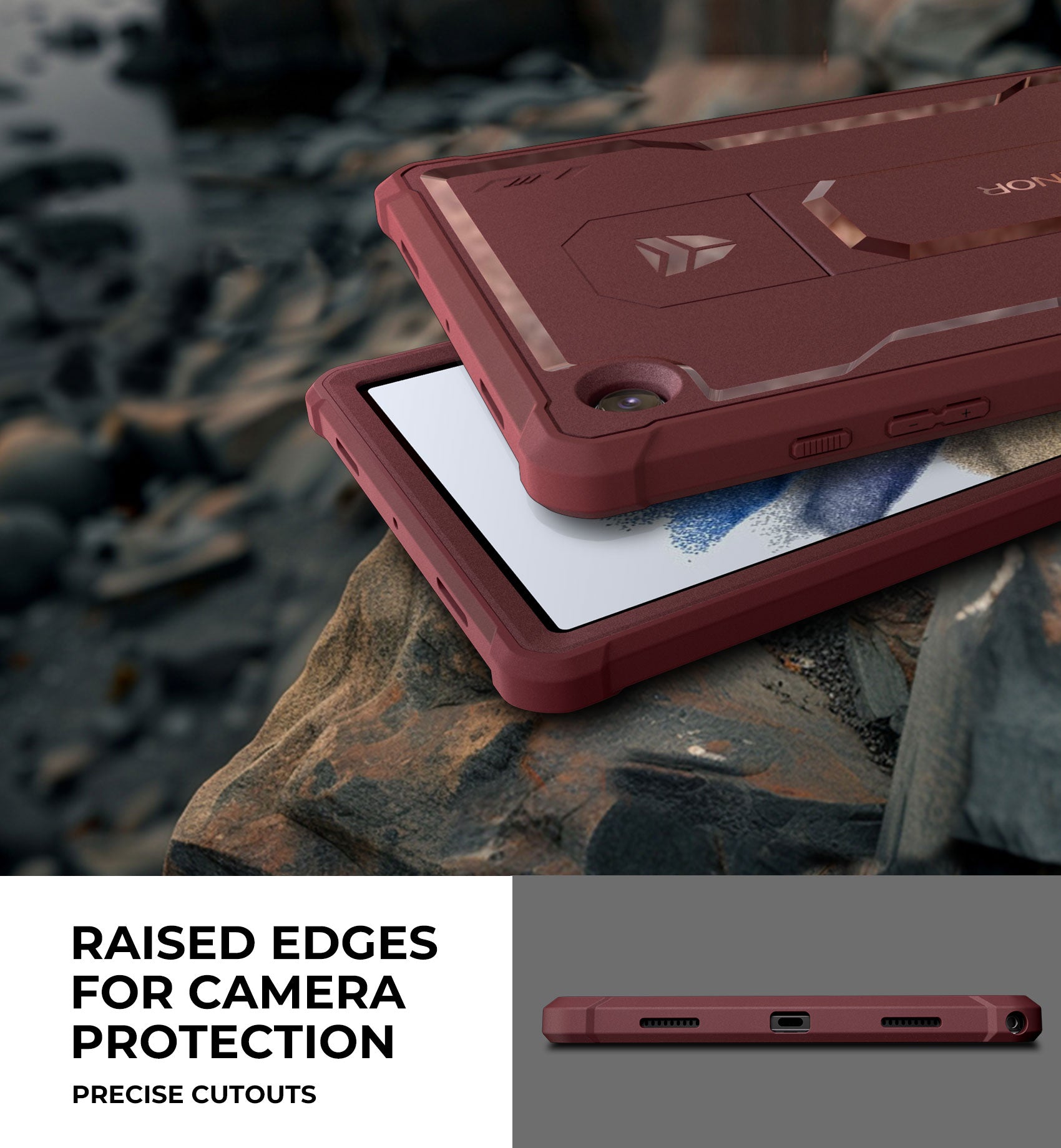 Dexnor Tablet Case for Samsung Galaxy Tab A8 With Screen Protector Full Body Bumper Kickstand Heavy-duty Shockproof Rugged Pen Holder Cover.