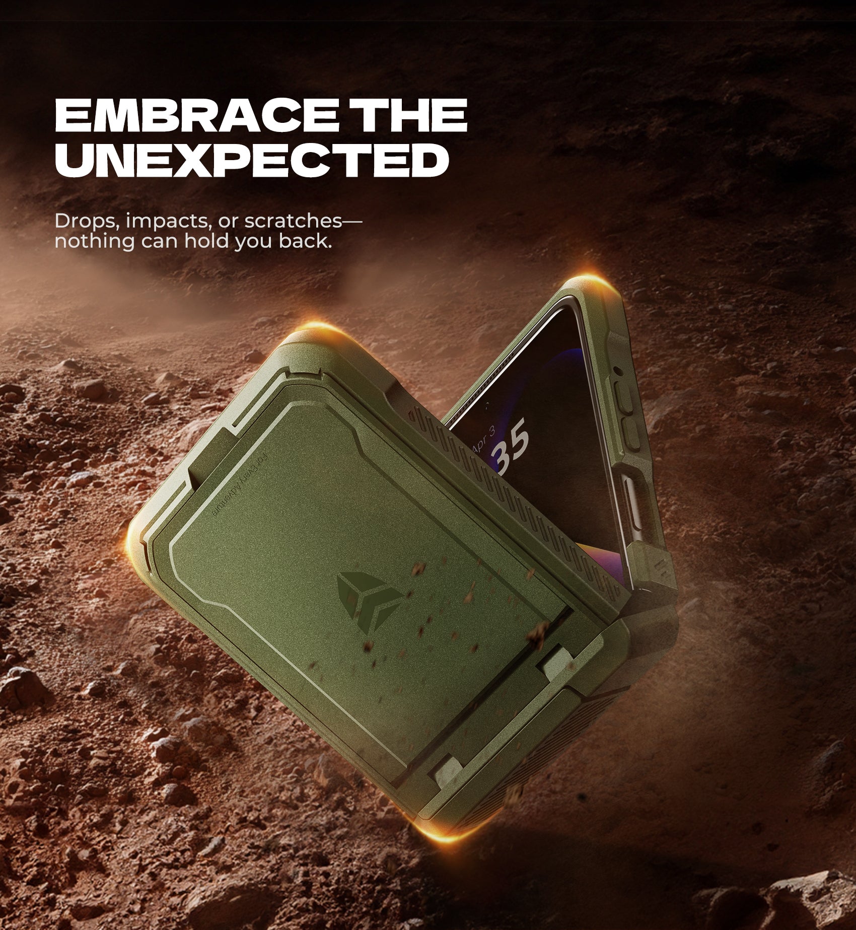 Dexnor Case for Motorola Moto Razr 2025 Bulit-in Dual Kickstands Hinge Protection Cover Heavy Duty Full-Body Rugged Shockproof Protection with Screen Protector 6.9 inch