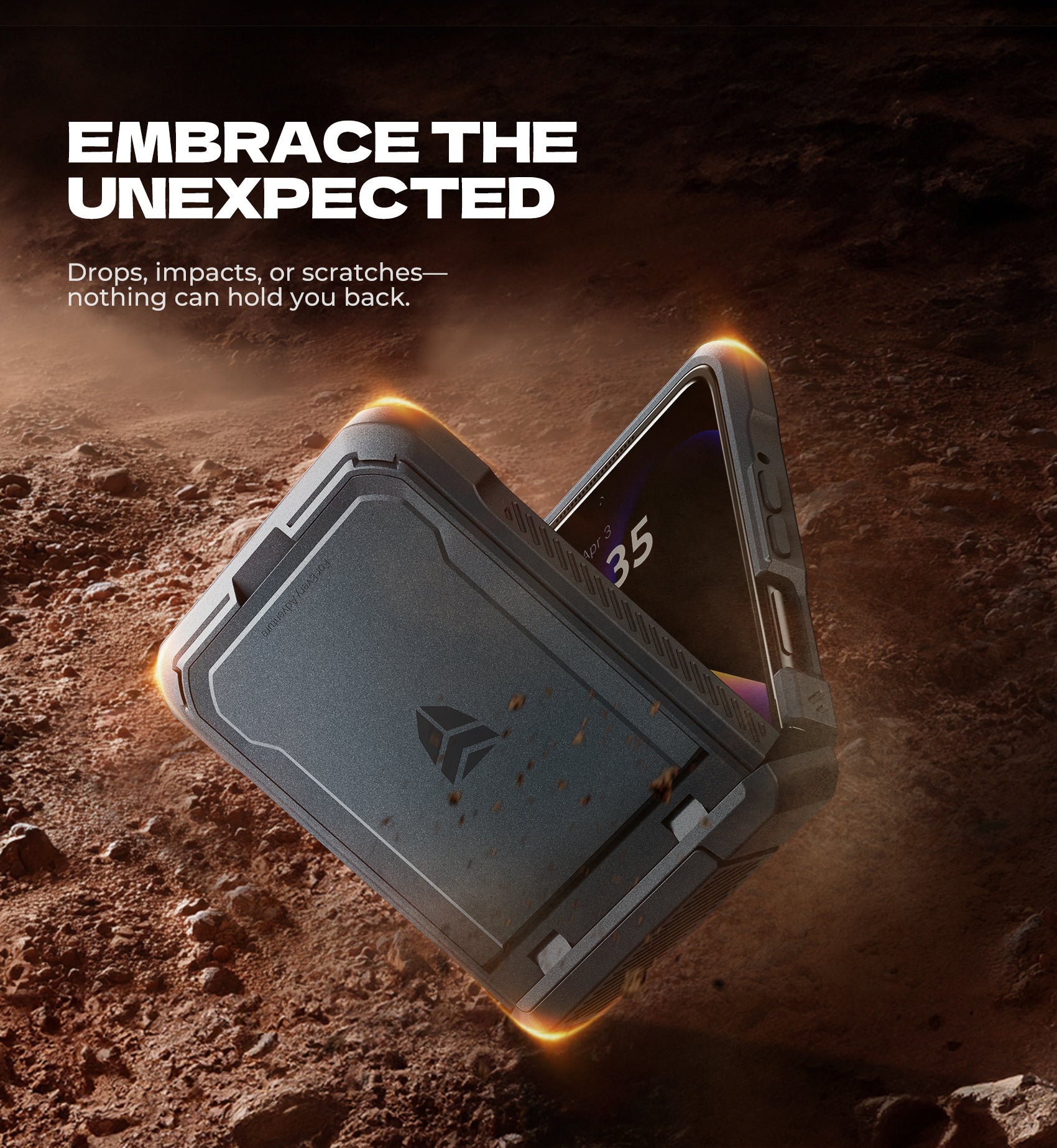 Dexnor Case for Motorola Moto Razr 2026 Bulit-in Dual Kickstands Hinge Protection Cover Heavy Duty Full-Body Rugged Shockproof Protection with Screen Protector 6.9 inch