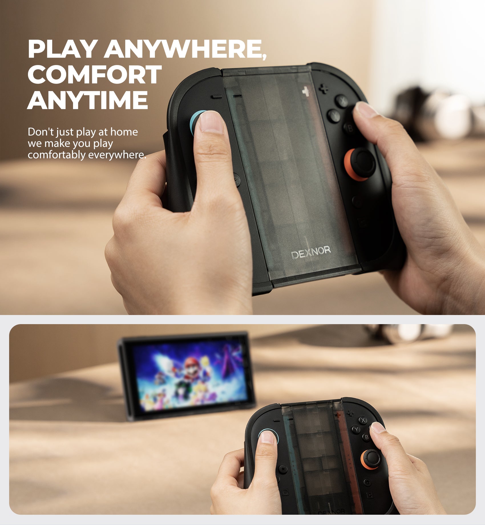 Dexnor Case for Nintendo Switch 2nd Gen 2025 Dockable Cover with