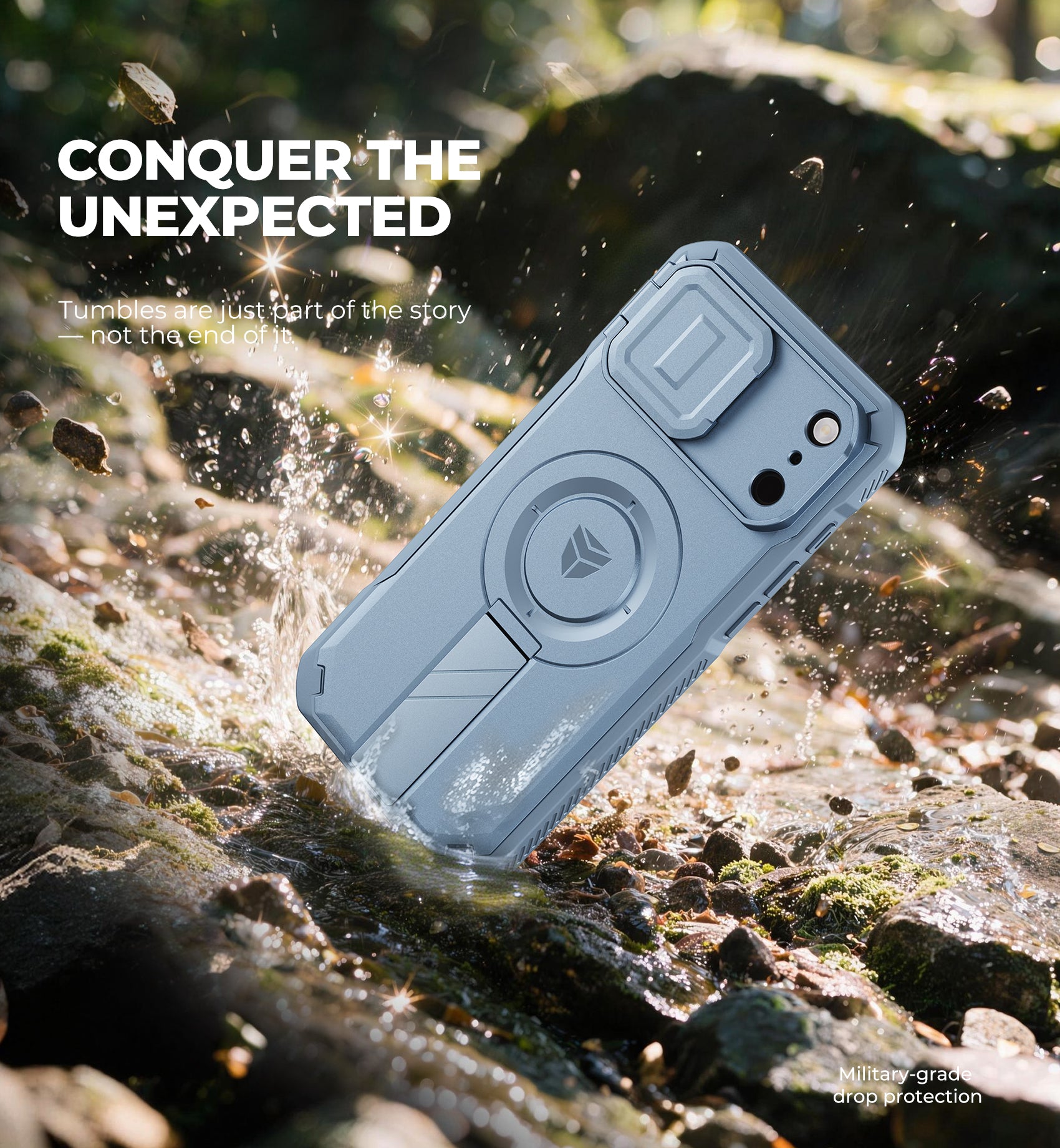 Dexnor Case for iPhone 18 Pro Max Flip Camera Cover Kickstand Camera Control Cover Compatible with MagSafe Heavy-Duty Rugged Shockproof Cover 6.9 inch