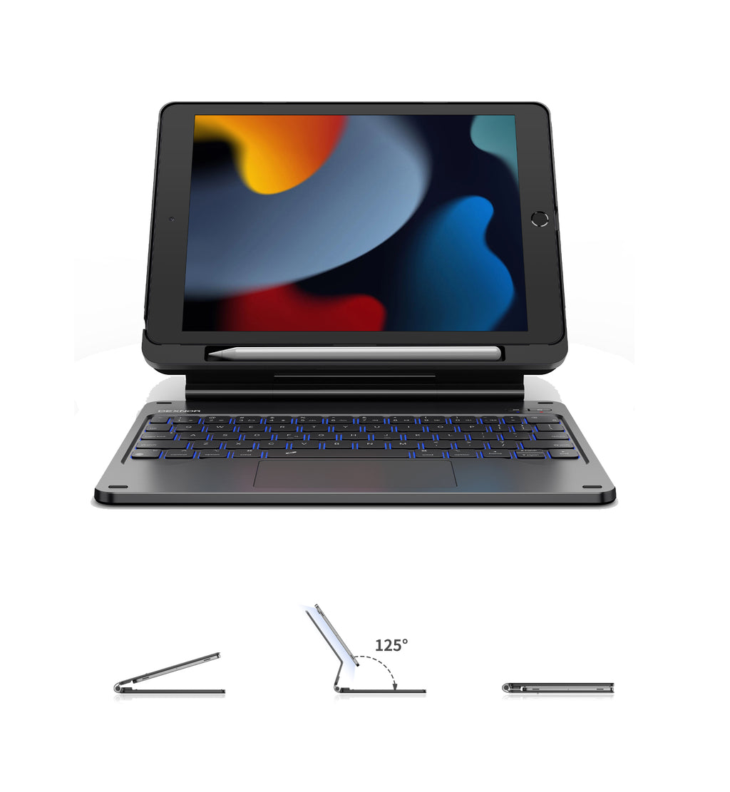 Zagg Keyboard Ipad 8th Gen ZAGG Keyboard Rugged Book For Apple