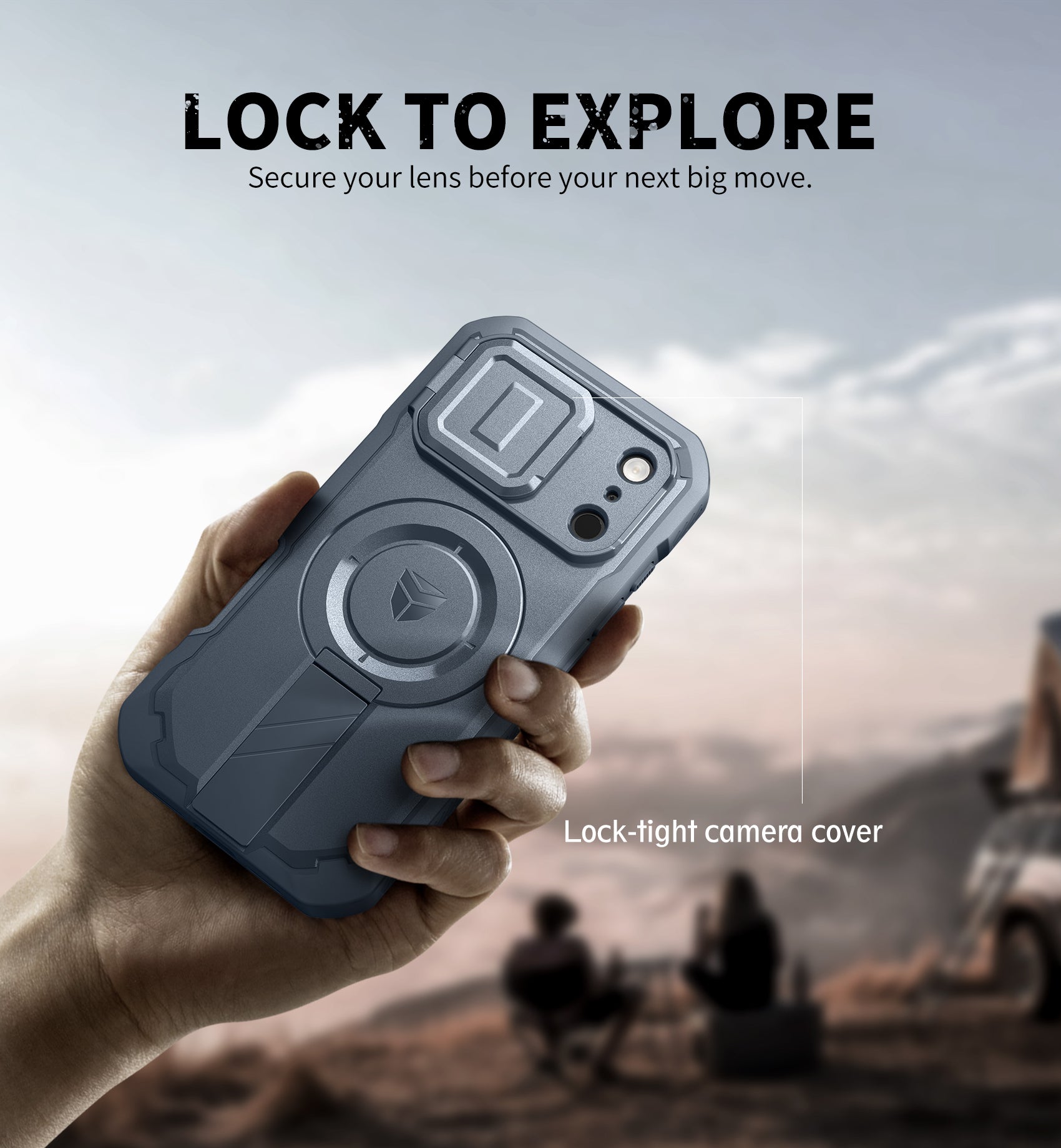 Dexnor Case For iPhone 17 Pro With Flip Camera Cover MagSafe Heavy-duty Shockproof Bumper Full Body Built-in Screen Protector 6.3 Inch