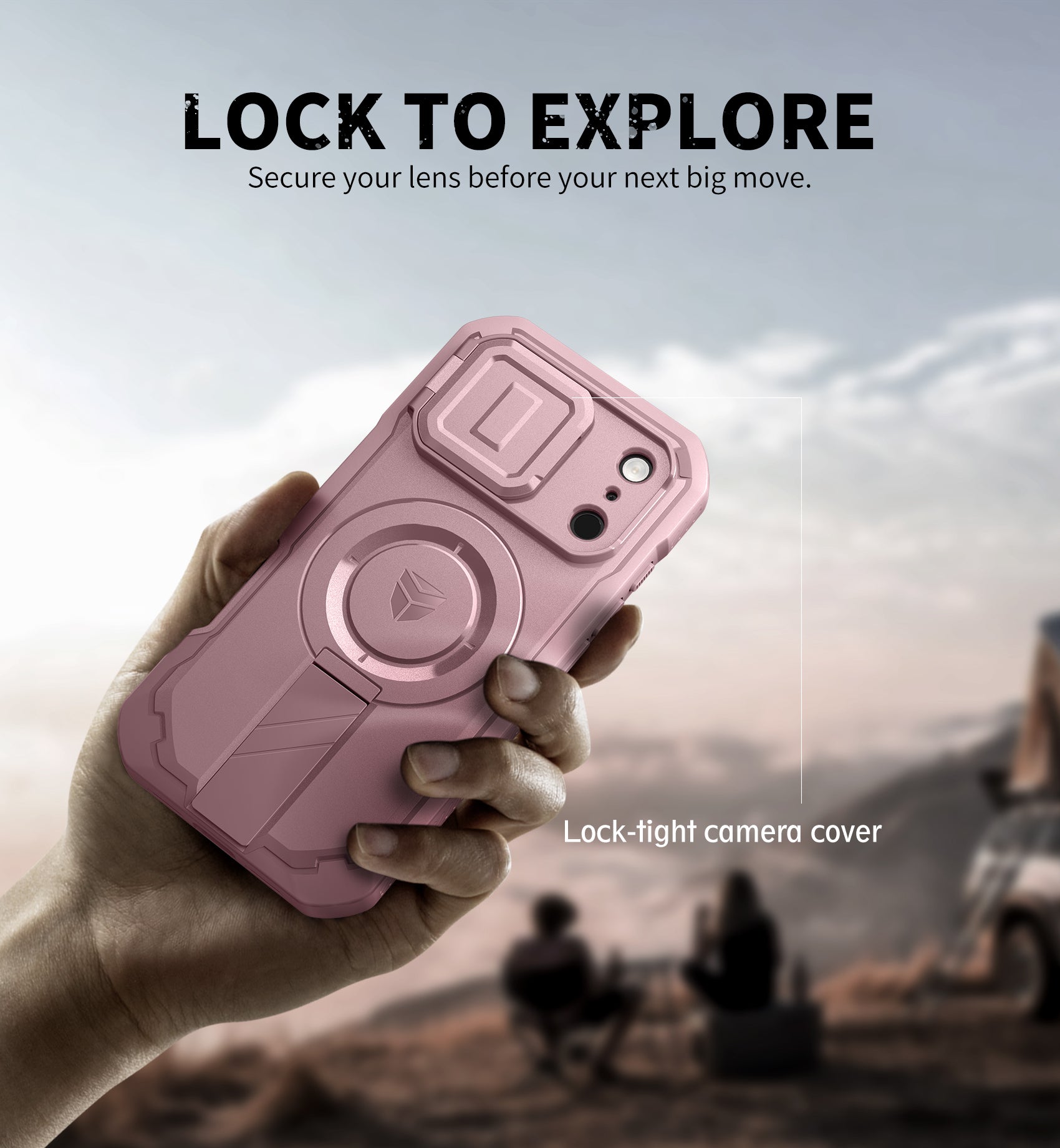 Dexnor Case For iPhone 17 Pro With Flip Camera Cover MagSafe Heavy-duty Shockproof Bumper Full Body Built-in Screen Protector 6.3 Inch