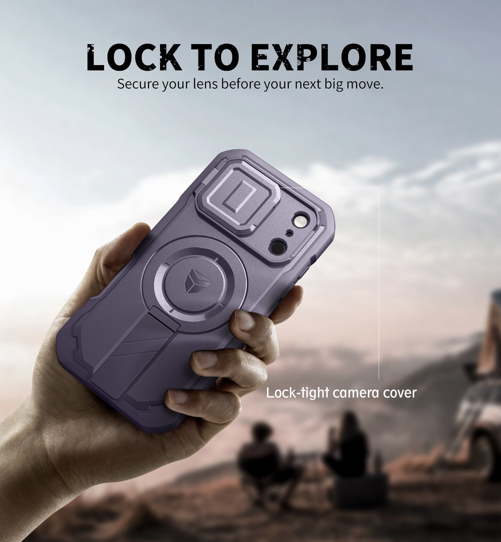 Dexnor Case For iPhone 17 Pro With Flip Camera Cover MagSafe Heavy-duty Shockproof Bumper Full Body Built-in Screen Protector 6.3 Inch