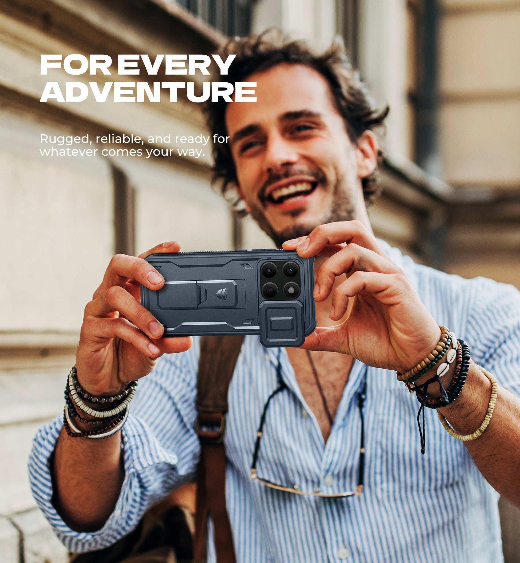 Dexnor Full Body Case for Moto Edge 5G 2025 With Screen Protector And Slide Camera Bumper Kickstand Heavy-duty Shockproof Cover